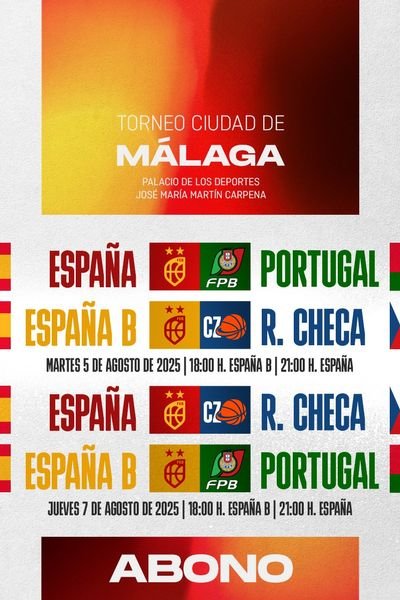Torneo Ciudad de Málaga | 5 y 7 de agosto | Abono Torneo Ciudad de Malaga 5 y 7 de agosto Abono
